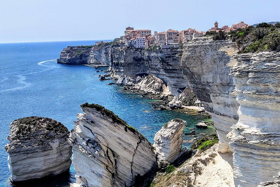Les falaises de Bonifacio
