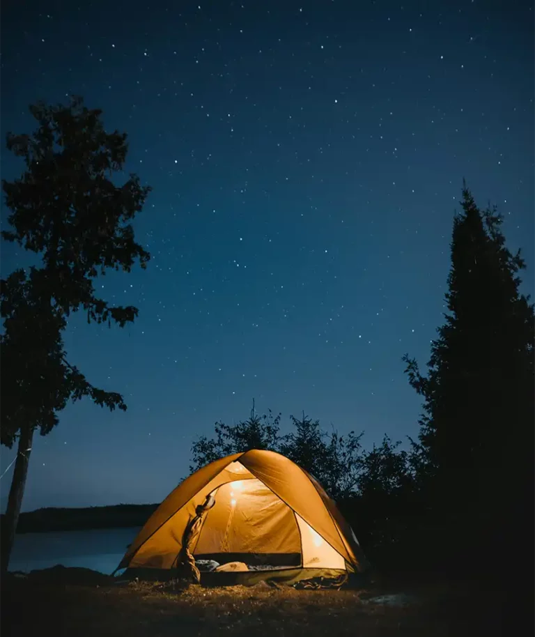 Camping de nuit en Corse