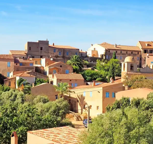 Village de Pigna en Haute-Corse