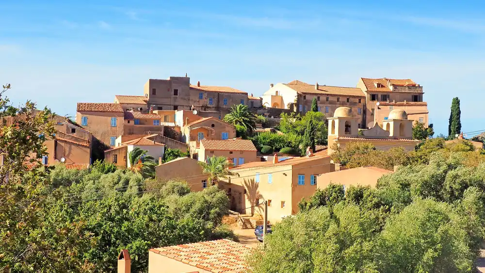 Village de Pigna en Haute-Corse